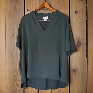 AVA & VIV HI LO BLOUSE SIZE 3X